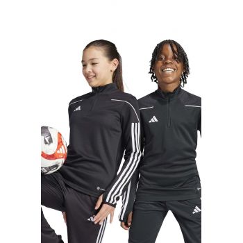 adidas Performance longsleeve copii TIRO23L TR TOPY culoarea negru, cu imprimeu