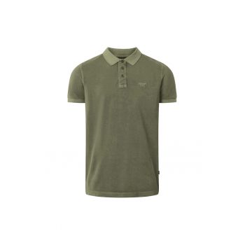 Tricou polo regular fit de bumbac Ambrosio