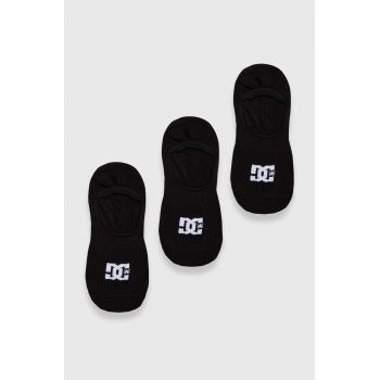 DC sosete 3-pack barbati, culoarea negru, ADYAA03191