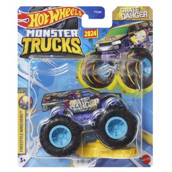 Hot Wheels Monster Truck Masinuta Crate Danger Scara 1:64