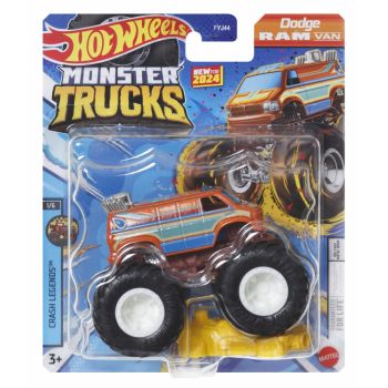 Hot Wheels Monster Truck Masinuta Dodge Ram Van Scara 1:64