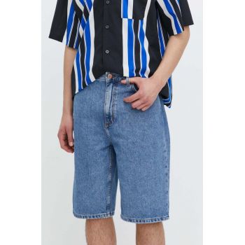 HUGO Blue pantaloni scurți jeans bărbați 50511586