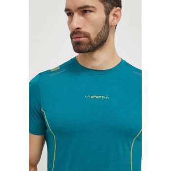 LA Sportiva tricou sport Tracer culoarea verde, cu imprimeu, P71733733 de firma original