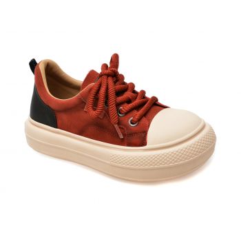 Pantofi sport GRYXX rosii, 2566, din piele naturala la reducere