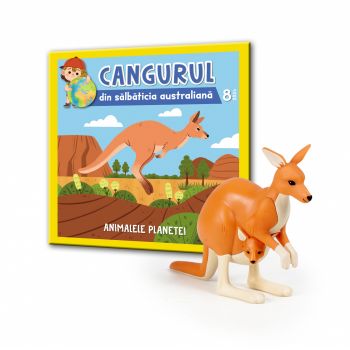 Animalele Planetei Nr.8 - Cangurul din salbaticia australiana, RBA, 18 luni+