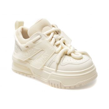 Pantofi sport GRYXX albi, 2823, din piele naturala de firma originali