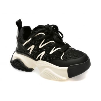 Pantofi sport GRYXX negri, 230918, din material textil la reducere
