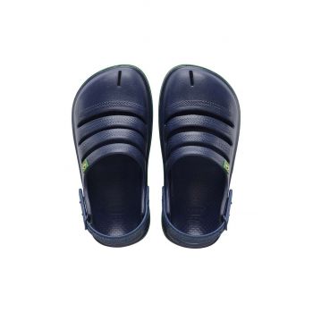 Havaianas slapi copii KIDS CLOG BRASIL culoarea albastru marin ieftini