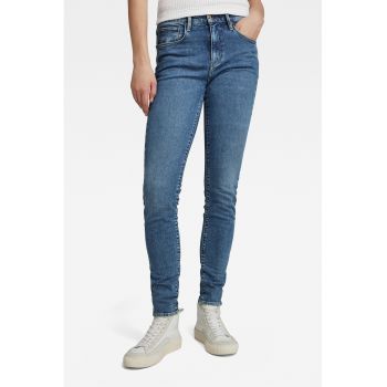 Blugi skinny cu talie inalta