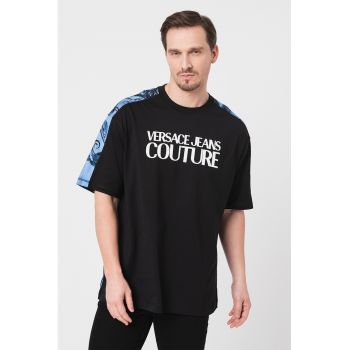 Tricou supradimensionat cu imprimeu