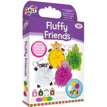 Set Fabricare Brelocuri Fluffy Friends   1005428 Multicolor