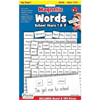 Set magnetic Primele cuvinte in Limba Engleza clasa 1 si 2