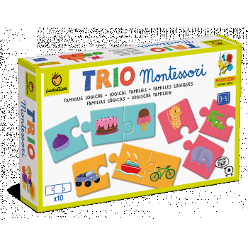 Joc de logica TRIO MONTESSORI - Asocieri, Ludattica, 3 - 5 ani