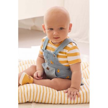 Mayoral Newborn compleu bebe 2-pack culoarea galben