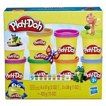 Play-Doh Set 9 Cutii Plastelina