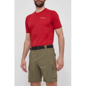 Columbia pantaloni scurți sport Silver Ridge Utility bărbați, culoarea verde 2030744 ieftini