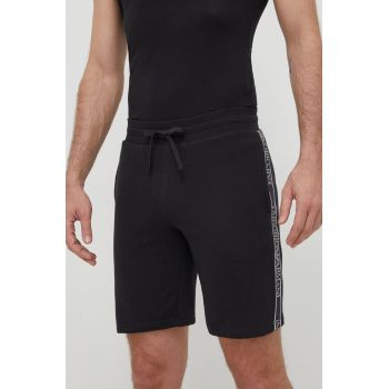 Emporio Armani Underwear pantaloni scurți de lounge culoarea negru, 111004 4R571