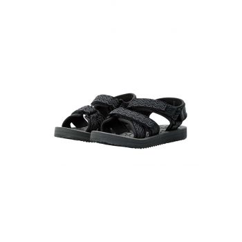 Jack Wolfskin sandale copii ZULU culoarea negru ieftine