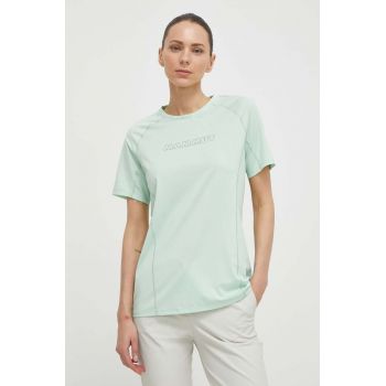 Mammut tricou sport Selun FL Logo culoarea verde