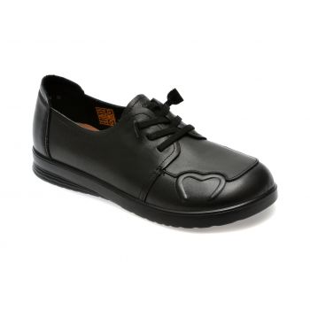 Pantofi casual GRYXX negri, 3757813, din piele naturala de firma originala
