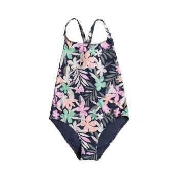 Roxy costum de baie dintr-o bucată pentru copii ILACABO SPORTY culoarea negru