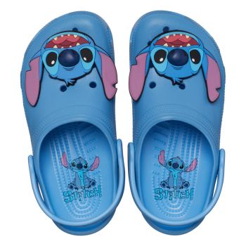 Saboti Crocs Classic Disney Stitch Clog Kids Albastru - Oxygen de firma originali