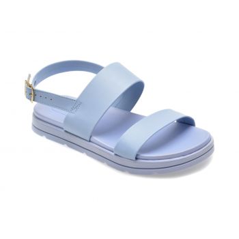 Sandale casual MOLECA albastre, 5490105, din piele ecologica ieftine
