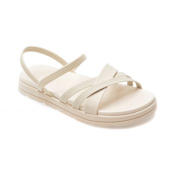 Sandale casual MOLECA albe, 5490102, din piele ecologica ieftine
