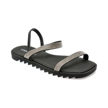 Sandale casual MOLECA negre, 5454114, din piele ecologica