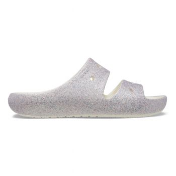 Sandale Crocs Classic Glitter Sandal v2 Kids Multicolor - Mystic Glitter ieftine