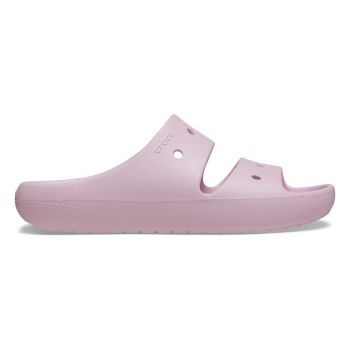 Sandale Crocs Classic Sandal v2 Roz - Ballerina Pink de firma originale