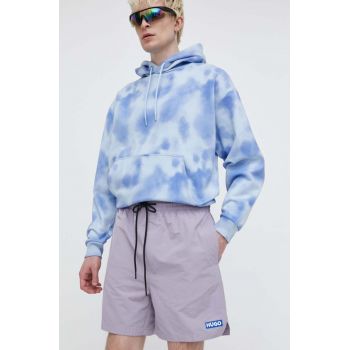 HUGO Blue pantaloni scurți bărbați, culoarea violet 50511209 de firma originali