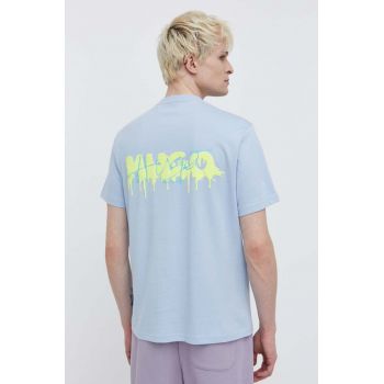 HUGO tricou din bumbac barbati, cu imprimeu