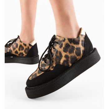 Pantofi Casual Vulpis Negri