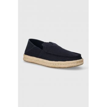 Toms espadrile Alonso Loafer Rope culoarea albastru marin, 10020889 de firma originale