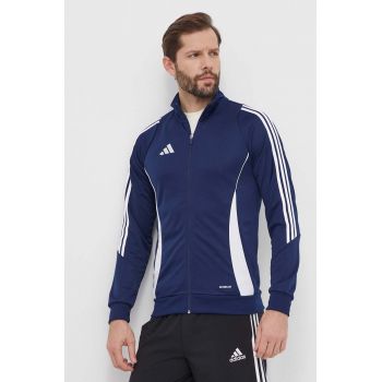 adidas Performance hanorac de antrenament Tiro 24 culoarea albastru marin, cu imprimeu, IR7498 de firma originala