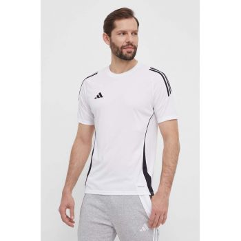 adidas Performance tricou de antrenament Tiro 24 culoarea alb, modelator, IS1019 ieftin