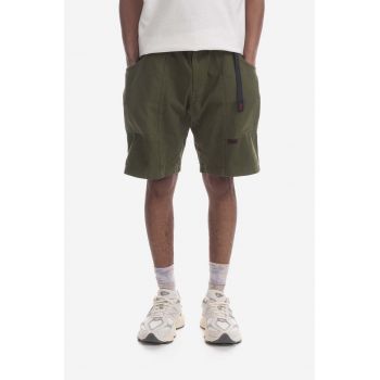 Gramicci pantaloni scurți din bumbac Gadget Short culoarea verde G104.OGT-beige