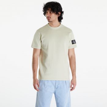 Calvin Klein Jeans Cotton Waffle T-Shirt Green Haze ieftin