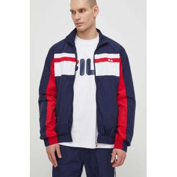 Fila geaca Luoyang barbati, culoarea albastru marin, de tranzitie, FAM0683 de firma originala