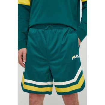 Fila pantaloni scurti Lashio barbati, culoarea verde, FAM0651 ieftini