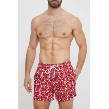 HUGO pantaloni scurți de baie culoarea roșu 50474322 de firma original
