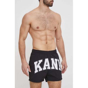 Karl Kani pantaloni scurti de baie culoarea negru