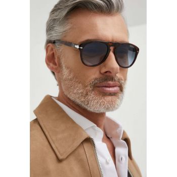 Persol ochelari de soare barbati, culoarea maro