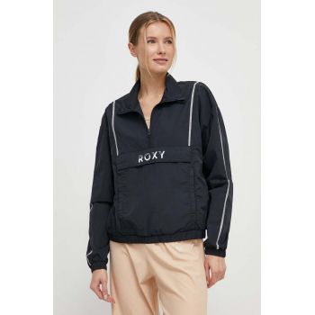 Roxy windbreaker TERREX Bold Moves x Mizuno culoarea negru, de tranziție, oversize ERJBP04748