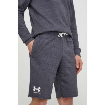 Under Armour pantaloni scurti barbati, culoarea gri