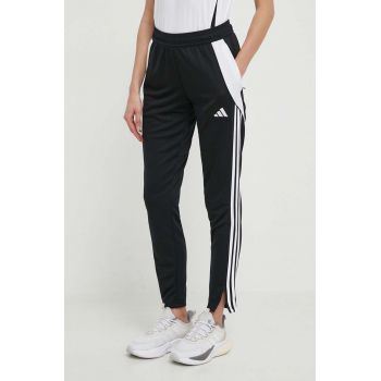 adidas Performance pantaloni de antrenament Tiro 24 culoarea negru, cu imprimeu, IJ7660 de firma original