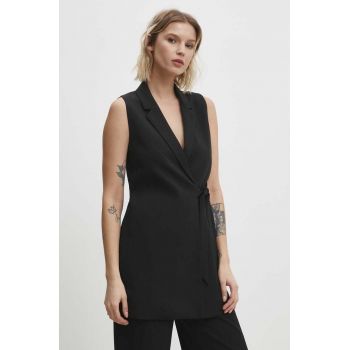 Answear Lab rochie culoarea negru, mini, mulata