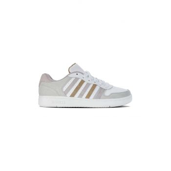 K-Swiss sneakers din piele COURT PALISADES culoarea gri, 96931.181.M