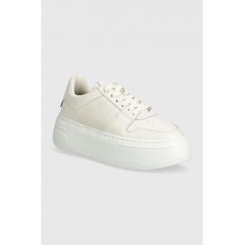 Marc O'Polo sneakers din piele culoarea bej, 40117043501134 NN2M3057 de firma originali